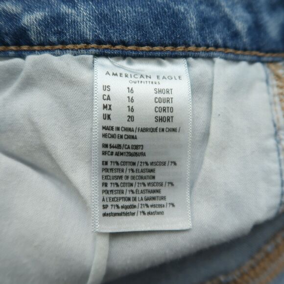 American Eagle Outfitters Denim Blue Jeggings - Picture 9 of 16